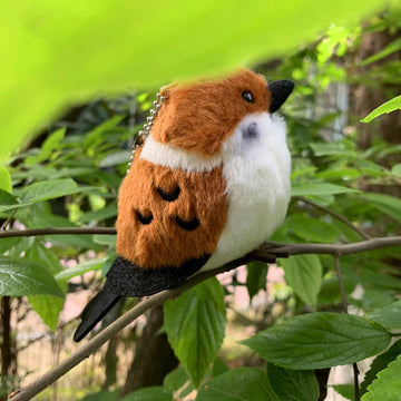 Small Tit Sparrow Plush Keychain